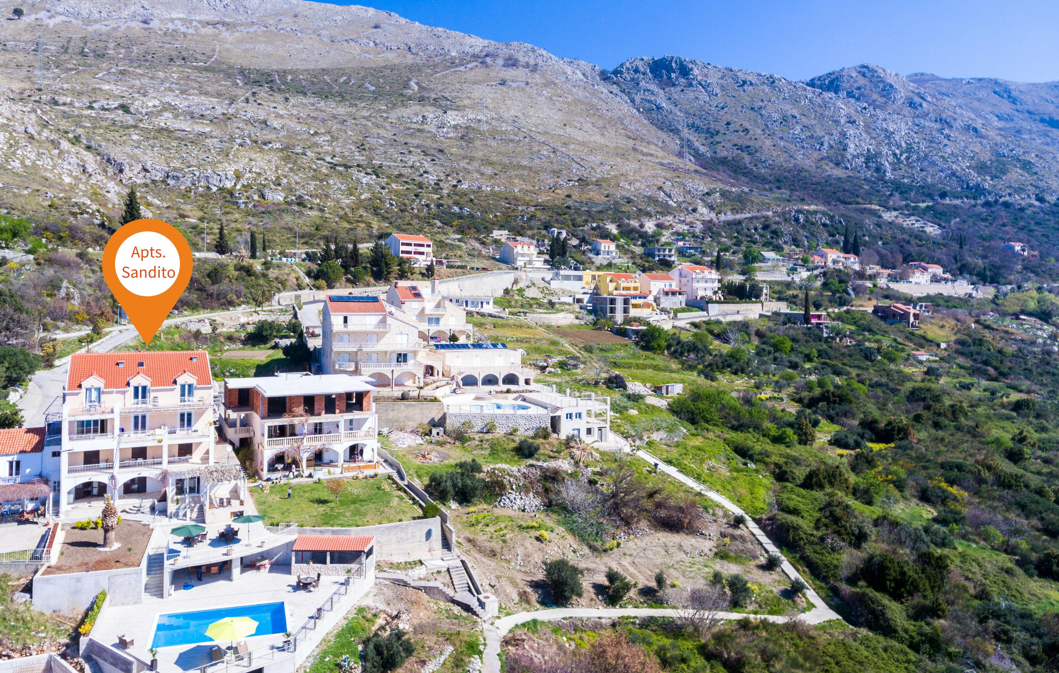 Apartments Sandito Mlini Exterior photo